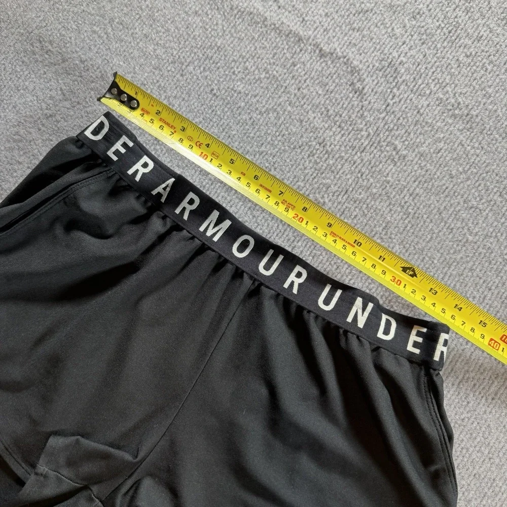 Under Armour Womens PuPlay Up Twist Large Black Loose Shorts - Picture 7 of 8